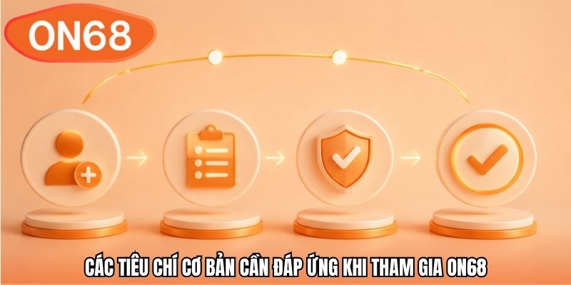 Các tiêu chí cơ bản cần đáp ứng khi tham gia ON68