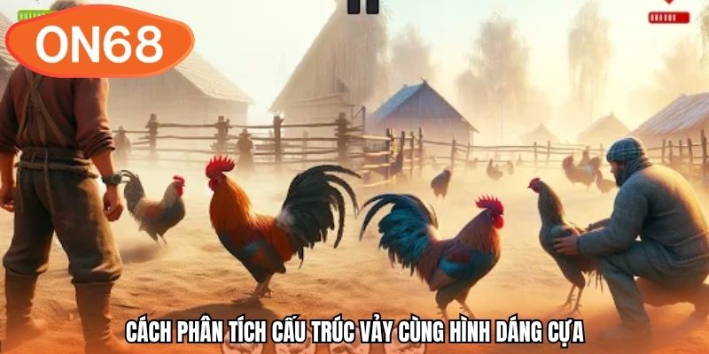 Cách phân tích cấu trúc vảy cùng hình dáng cựa
