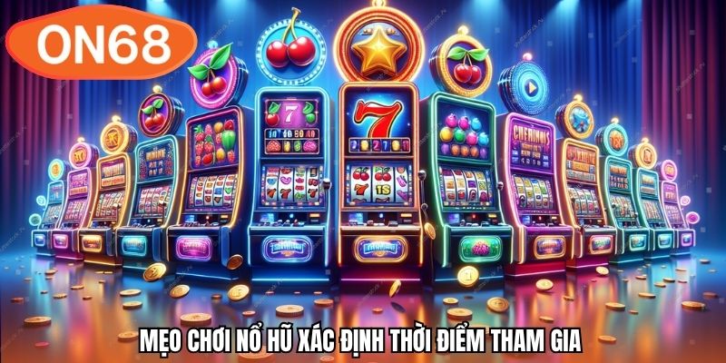 Mẹo chơi nổ hũ xác định thời điểm tham gia